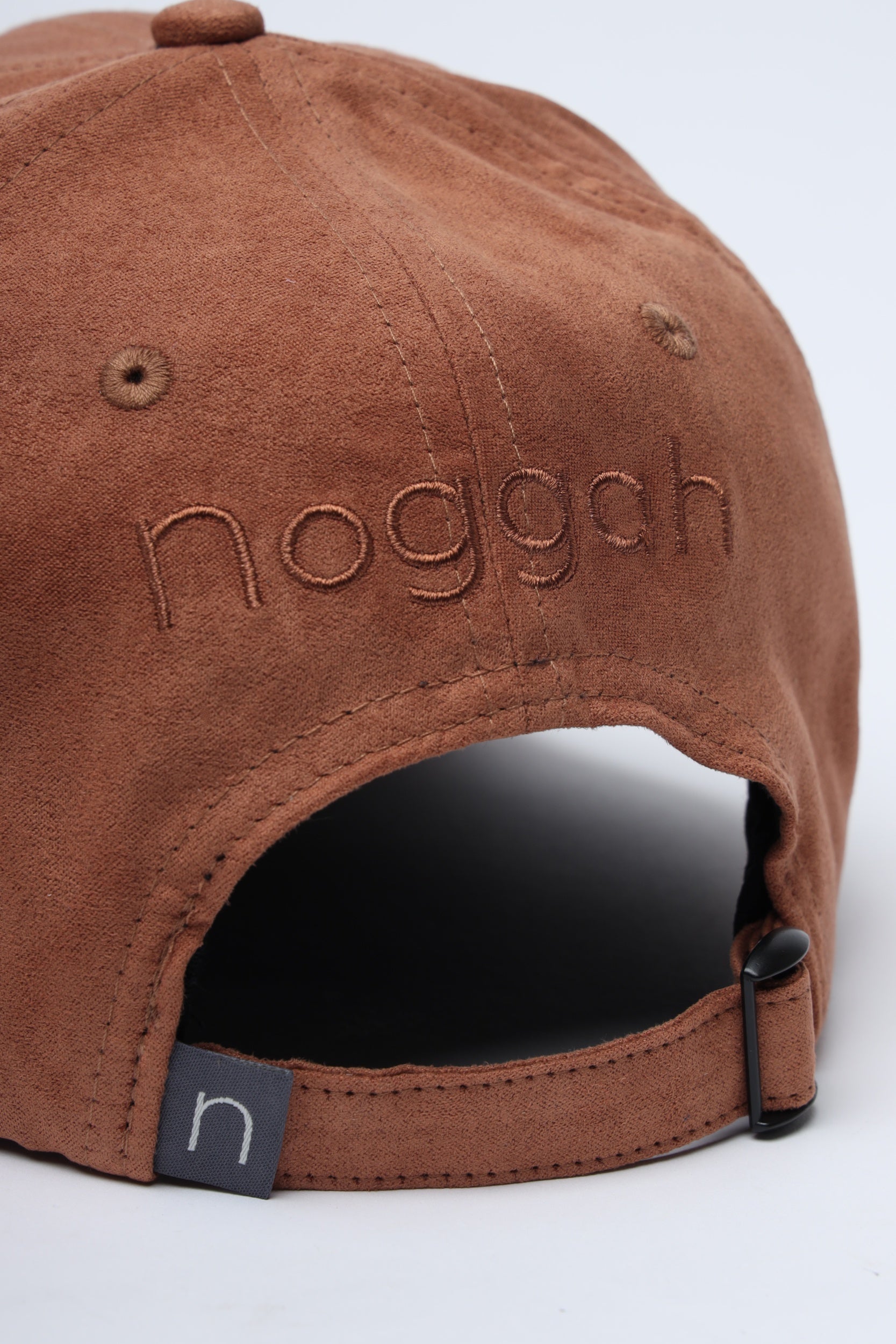 Premium tan suede cap by Noggah – model NDC004, rugged outdoor style