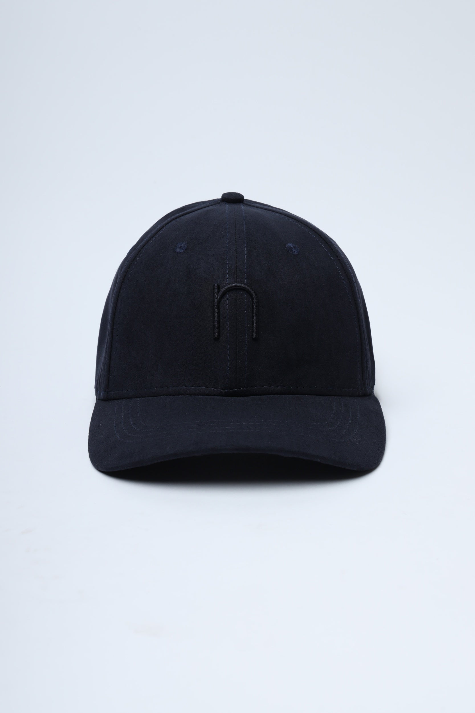 Beach-ready blue suede cap from Noggah – model NDC005, side view