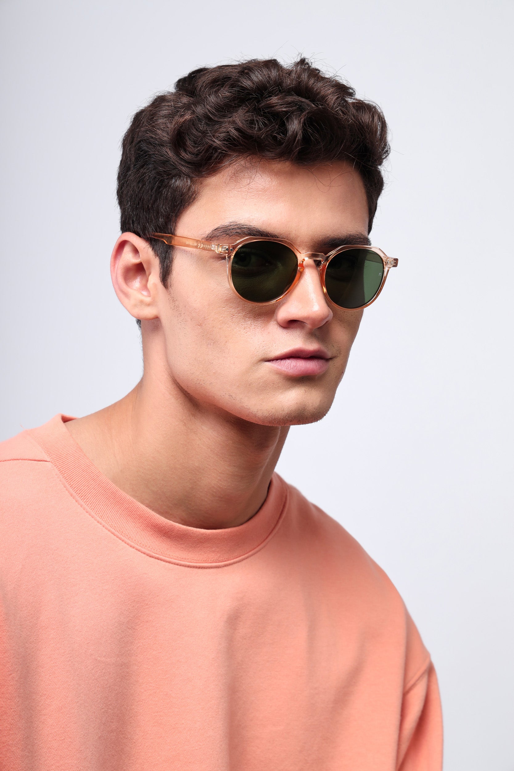 Halo Amber Blaze Sunglasses – Premium Tempered Glass Sunglasses | Noggah USA