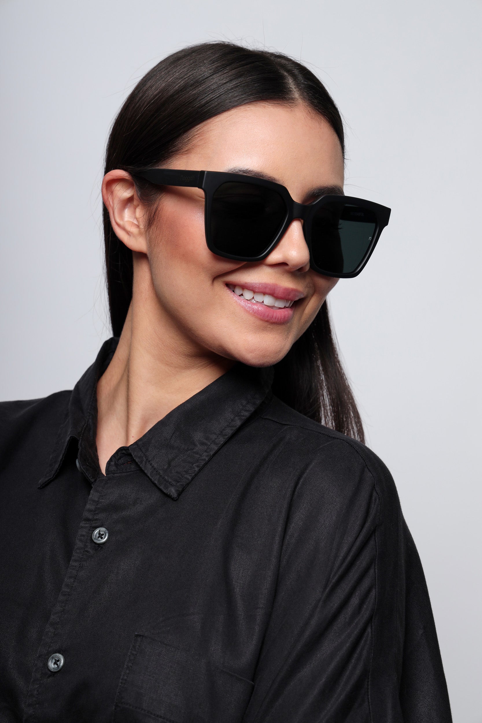 Radiance Midnight Steel Sunglasses – Premium Tempered Glass Sunglasses | Noggah USA