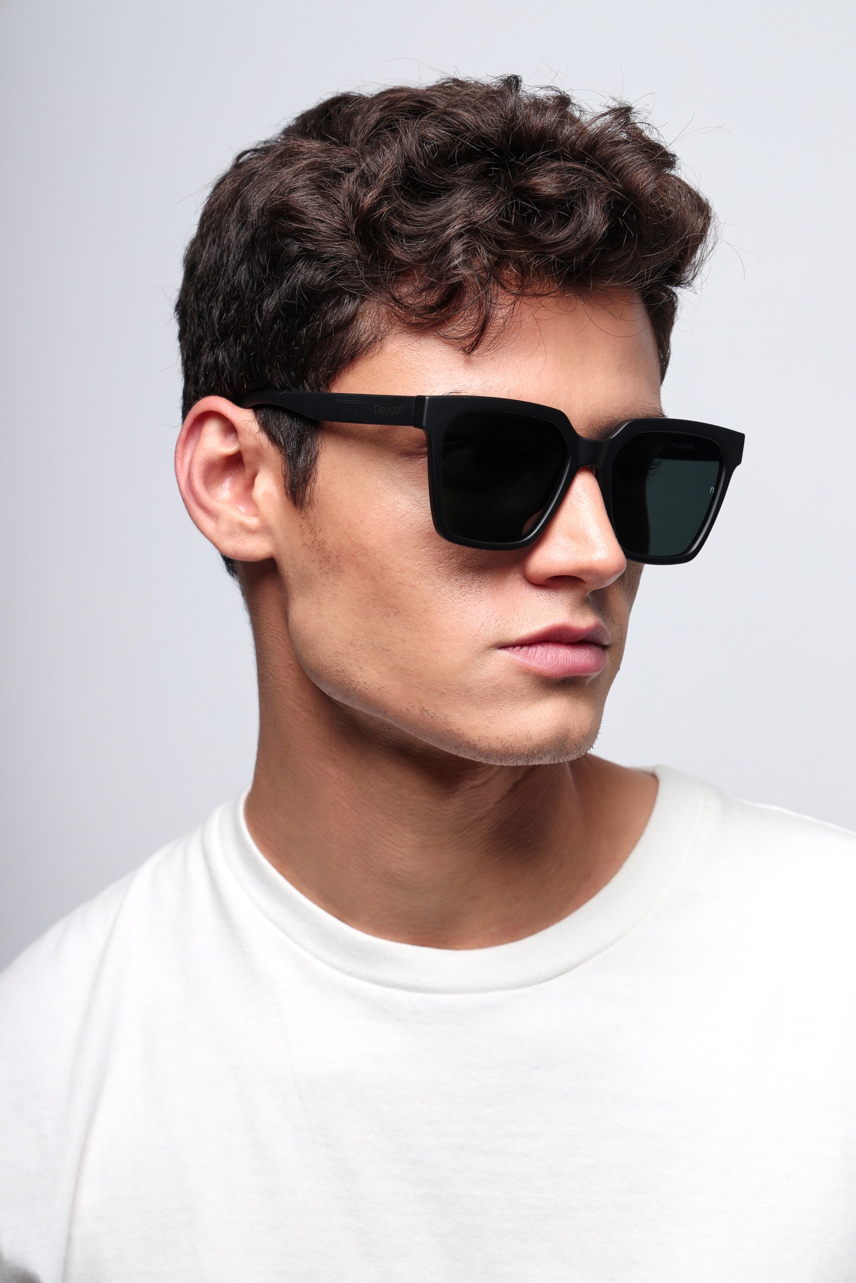 Radiance Midnight Steel Sunglasses – Premium Tempered Glass Sunglasses | Noggah USA