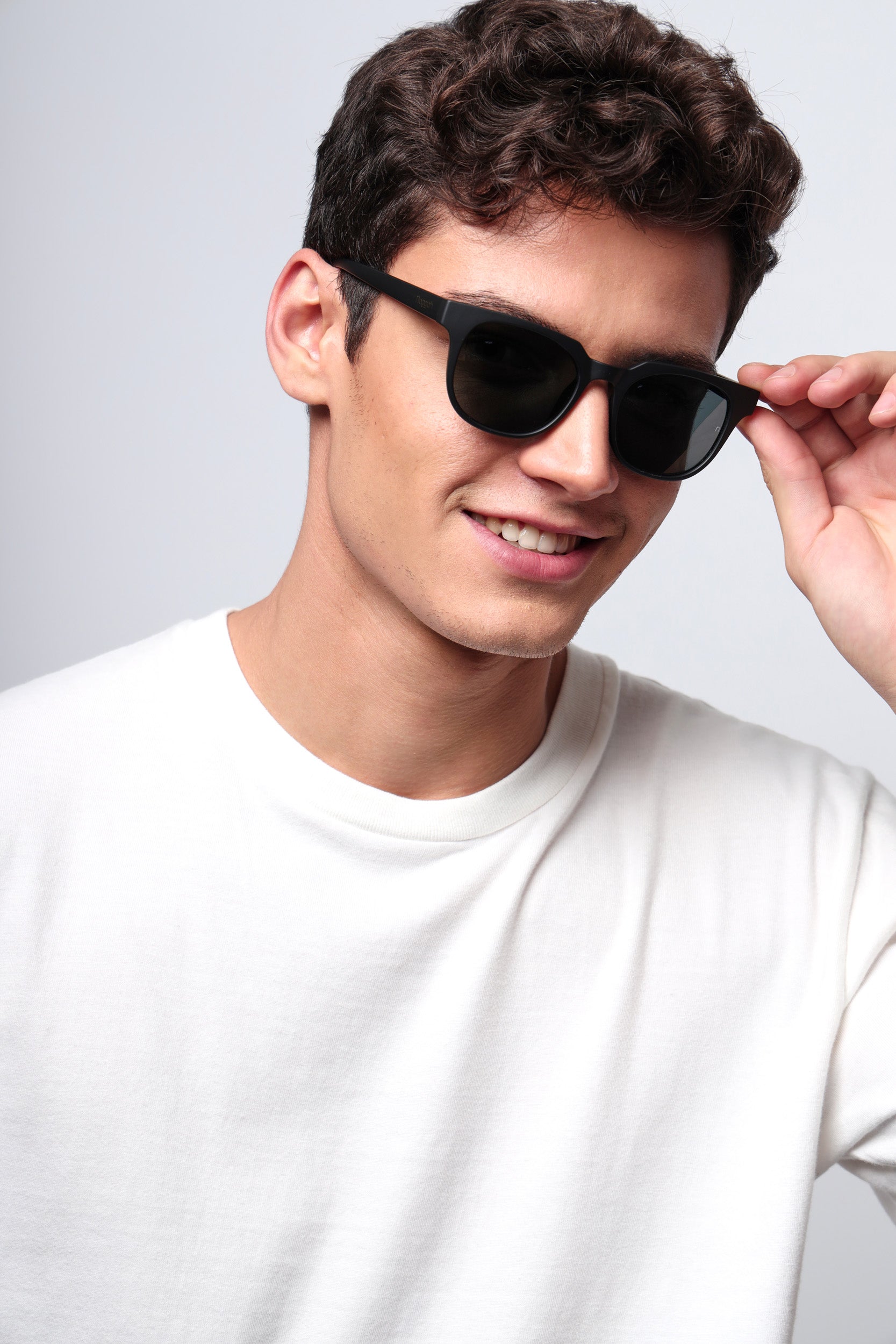 Aura Midnight Steel Sunglasses โ Premium Tempered Glass Sunglasses | Noggah USA