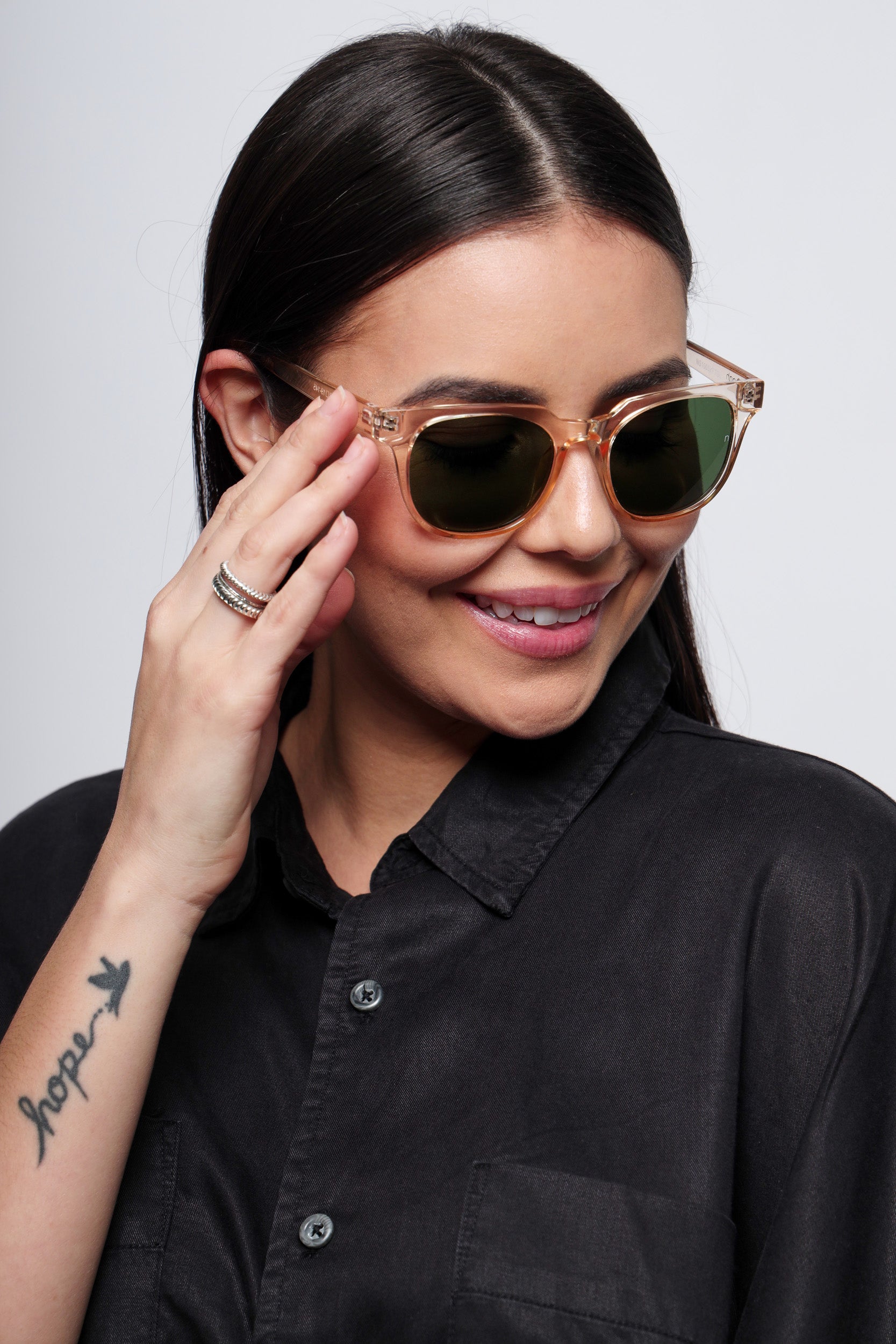 Aura Amber Blaze Sunglasses – Premium Tempered Glass Sunglasses | Noggah USA