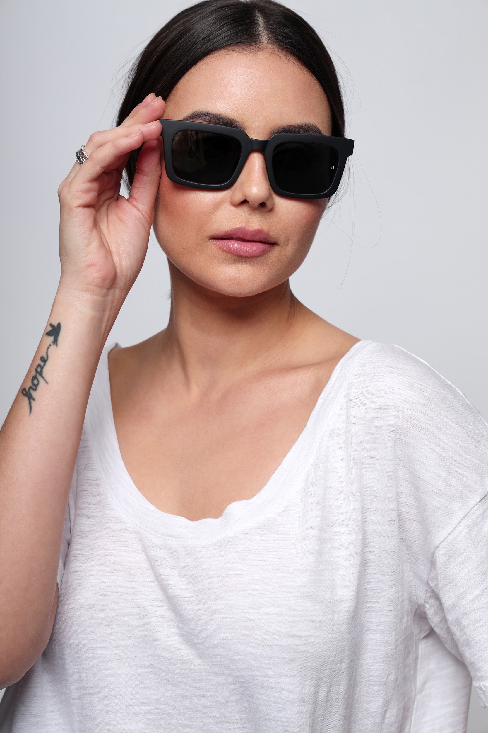 Cosmos Midnight Steel Sunglasses β Premium Tempered Glass Sunglasses | Noggah USA