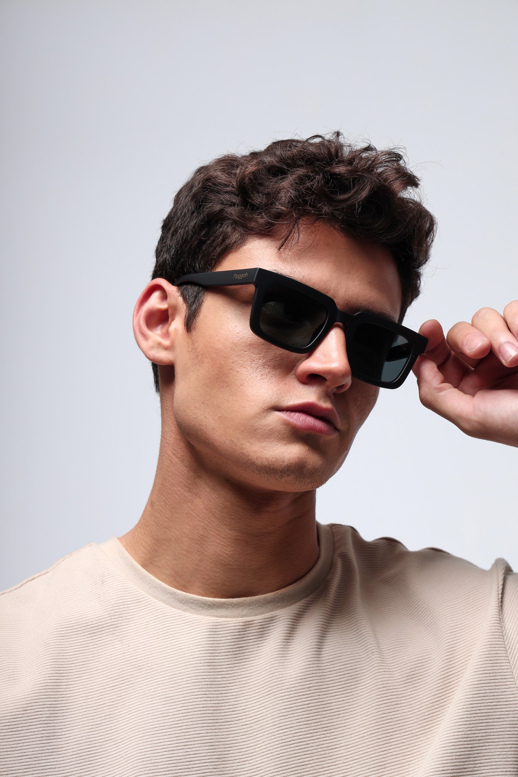 Cosmos Midnight Steel Sunglasses β Premium Tempered Glass Sunglasses | Noggah USA