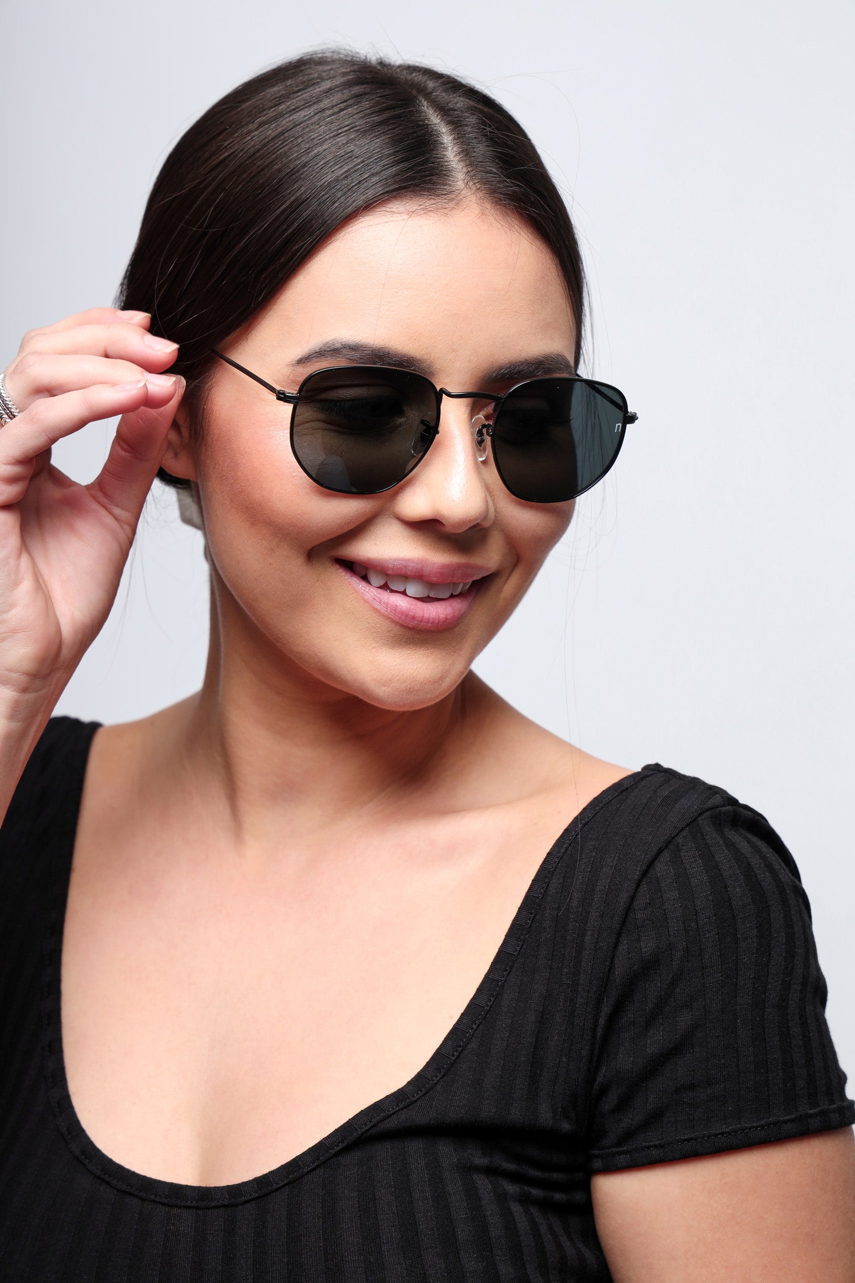 Titan Obsidian Black Sunglasses – Premium Tempered Glass Sunglasses | Noggah USA