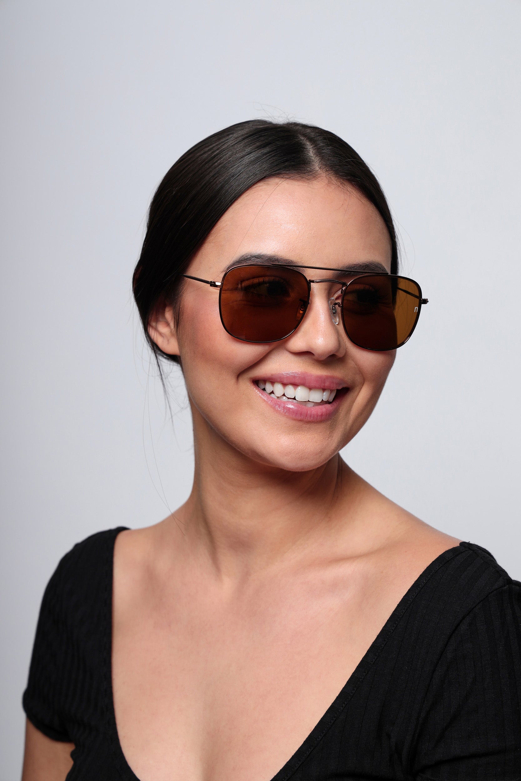 Phantom Bronze Mirage Sunglasses – Premium Tempered Glass Sunglasses | Noggah USA