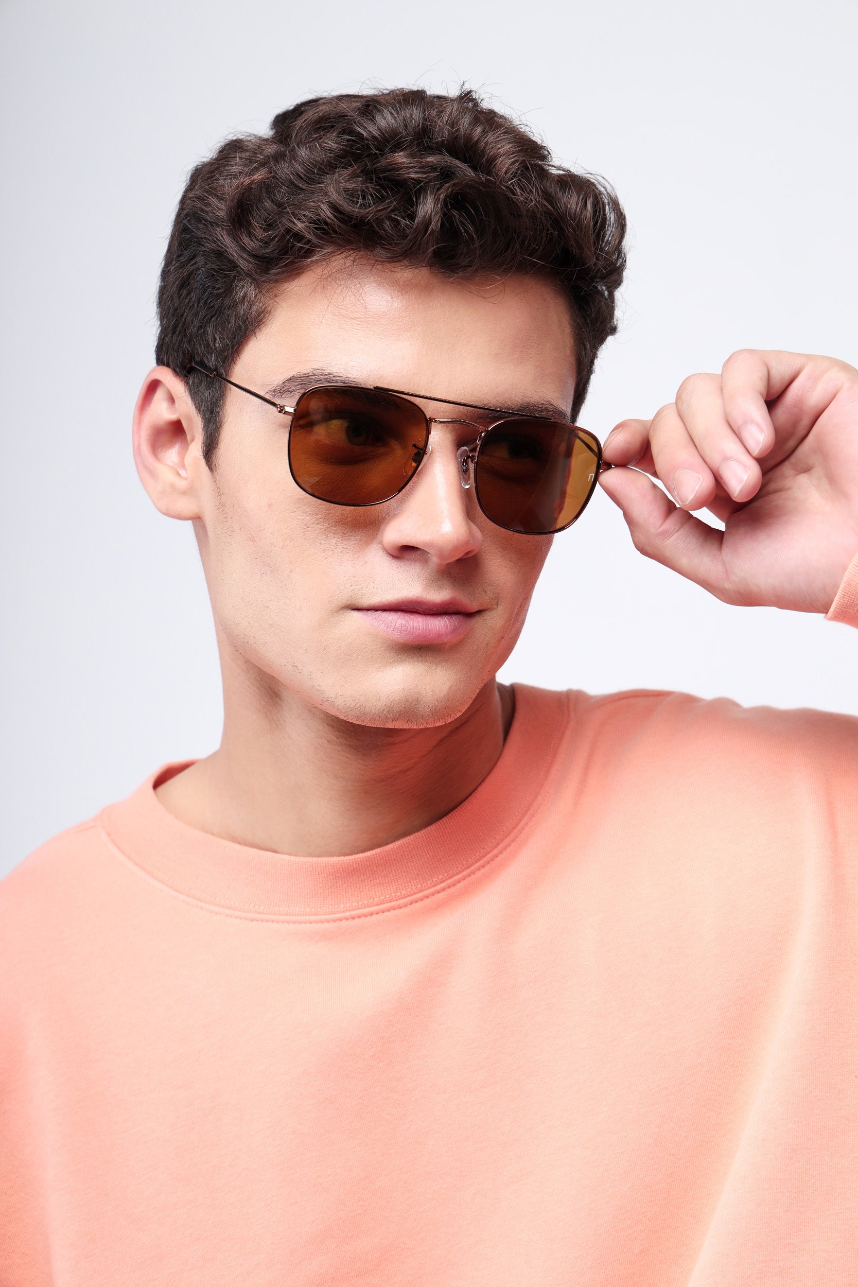Phantom Bronze Mirage Sunglasses – Premium Tempered Glass Sunglasses | Noggah USA