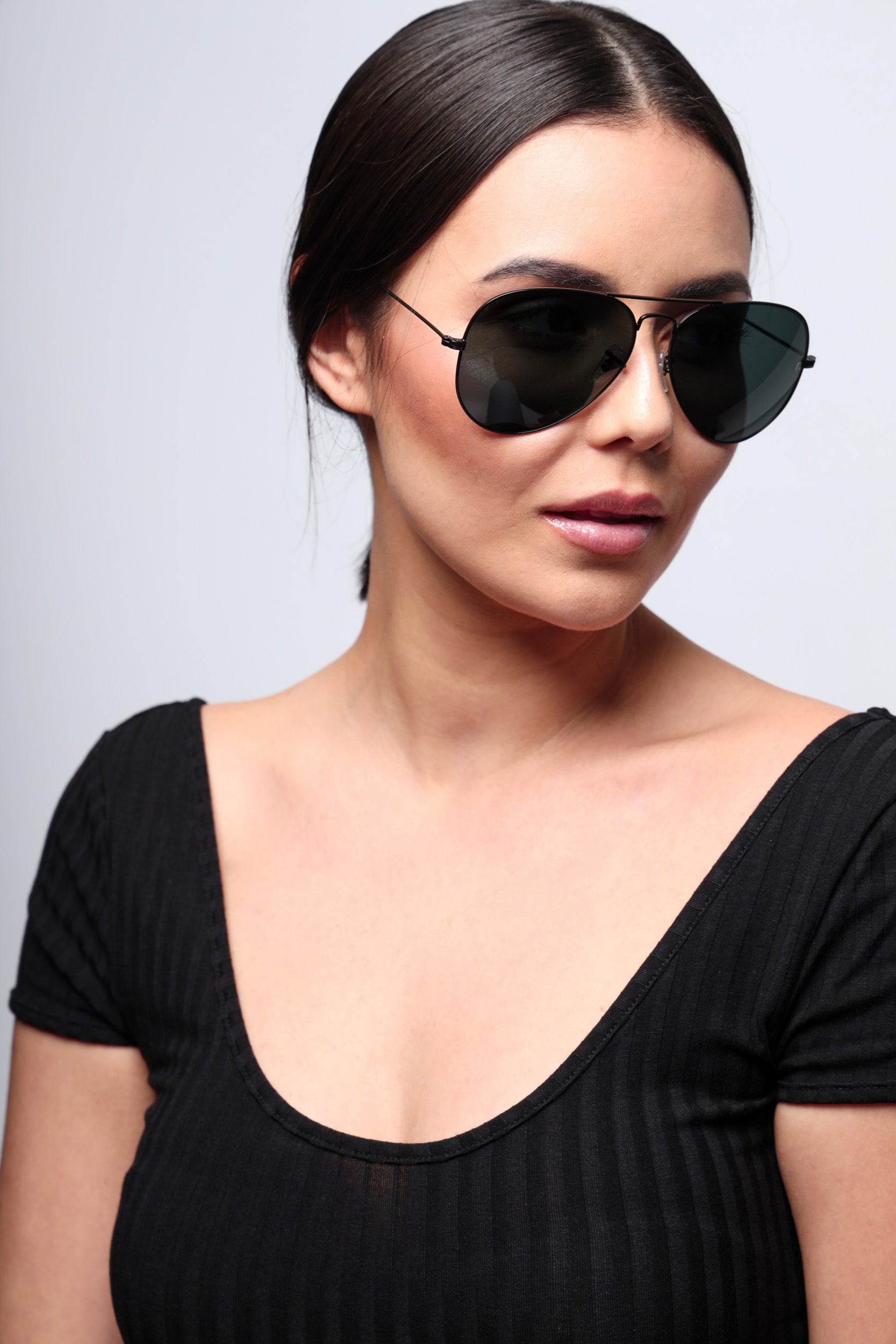 Edge Obsidian Black Sunglasses – Premium Tempered Glass Sunglasses | Noggah USA