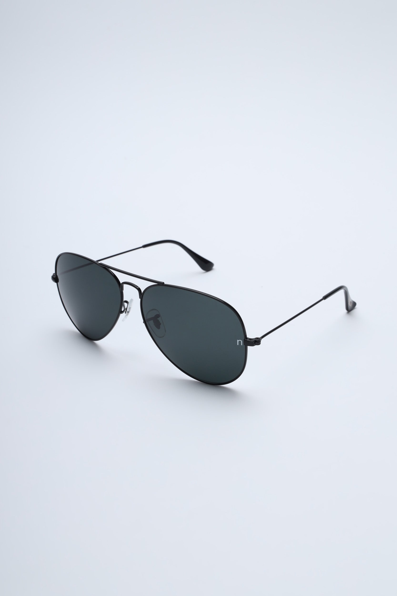 Edge Obsidian Black Sunglasses – Premium Tempered Glass Sunglasses | Noggah USA