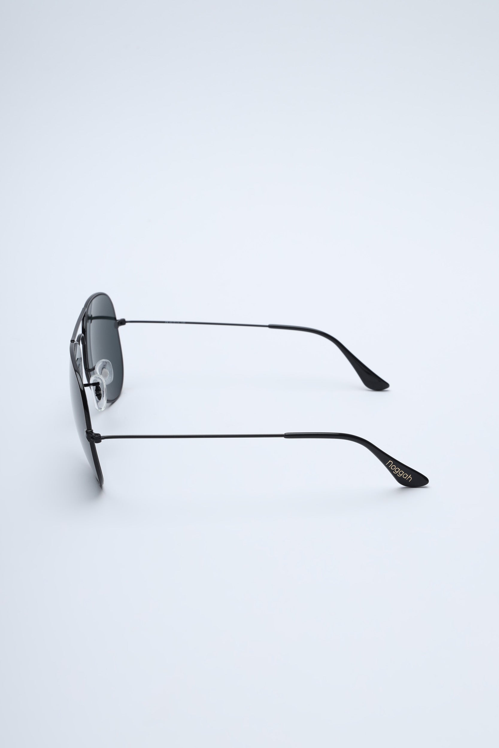 Edge Obsidian Black Sunglasses – Premium Tempered Glass Sunglasses | Noggah USA