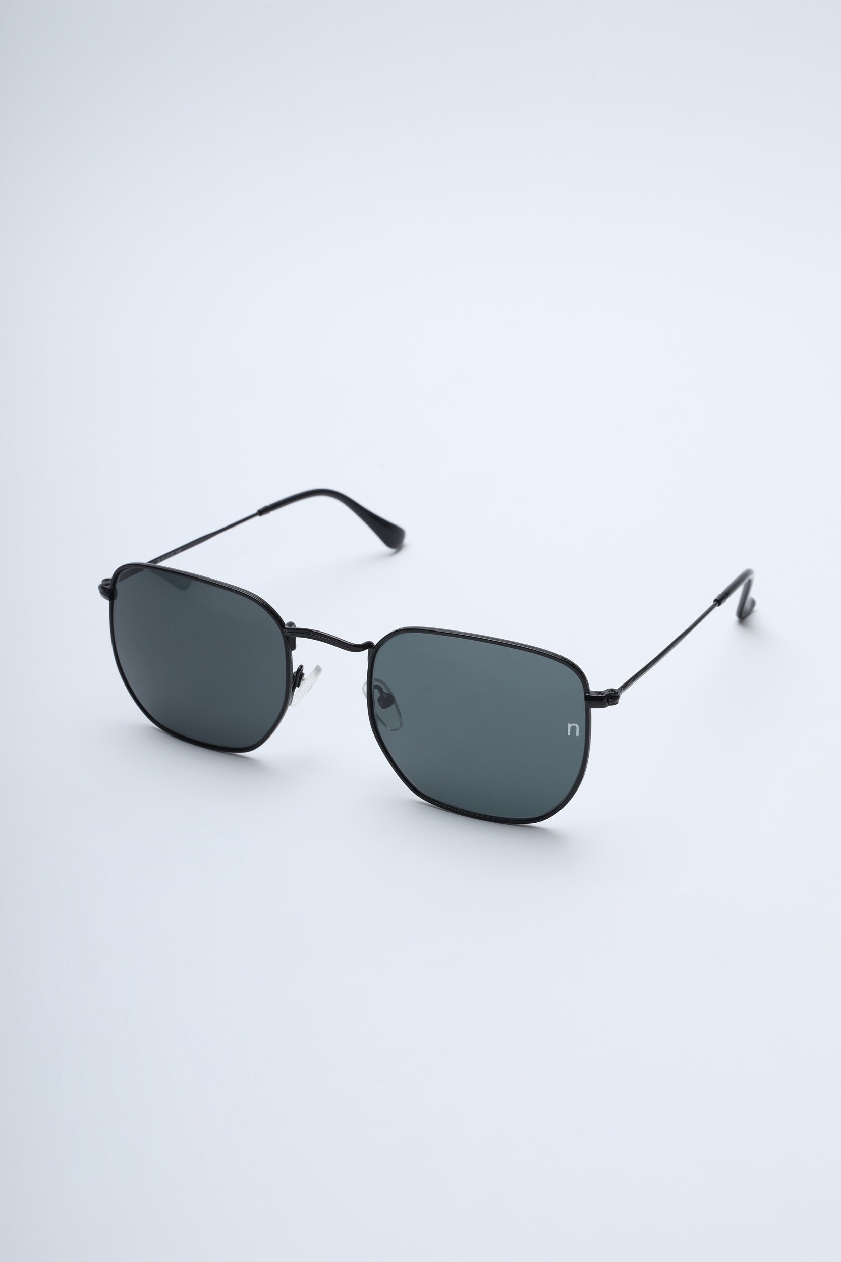 Vortex Obsidian Black Sunglasses – Premium Tempered Glass Sunglasses | Noggah USA