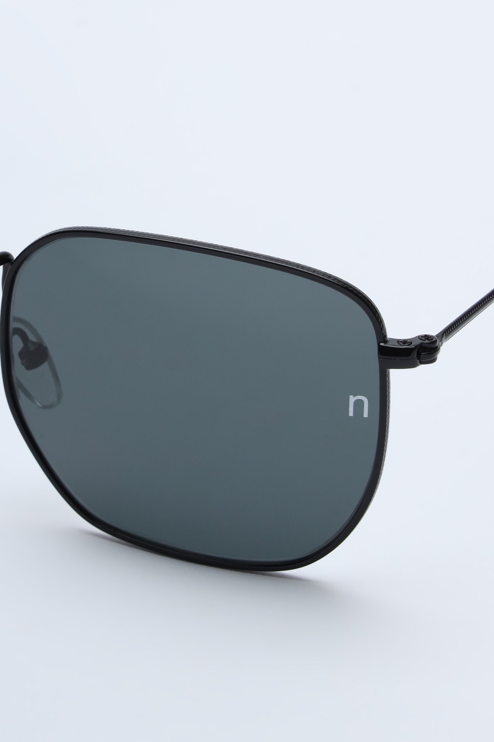 Vortex Obsidian Black Sunglasses – Premium Tempered Glass Sunglasses | Noggah USA