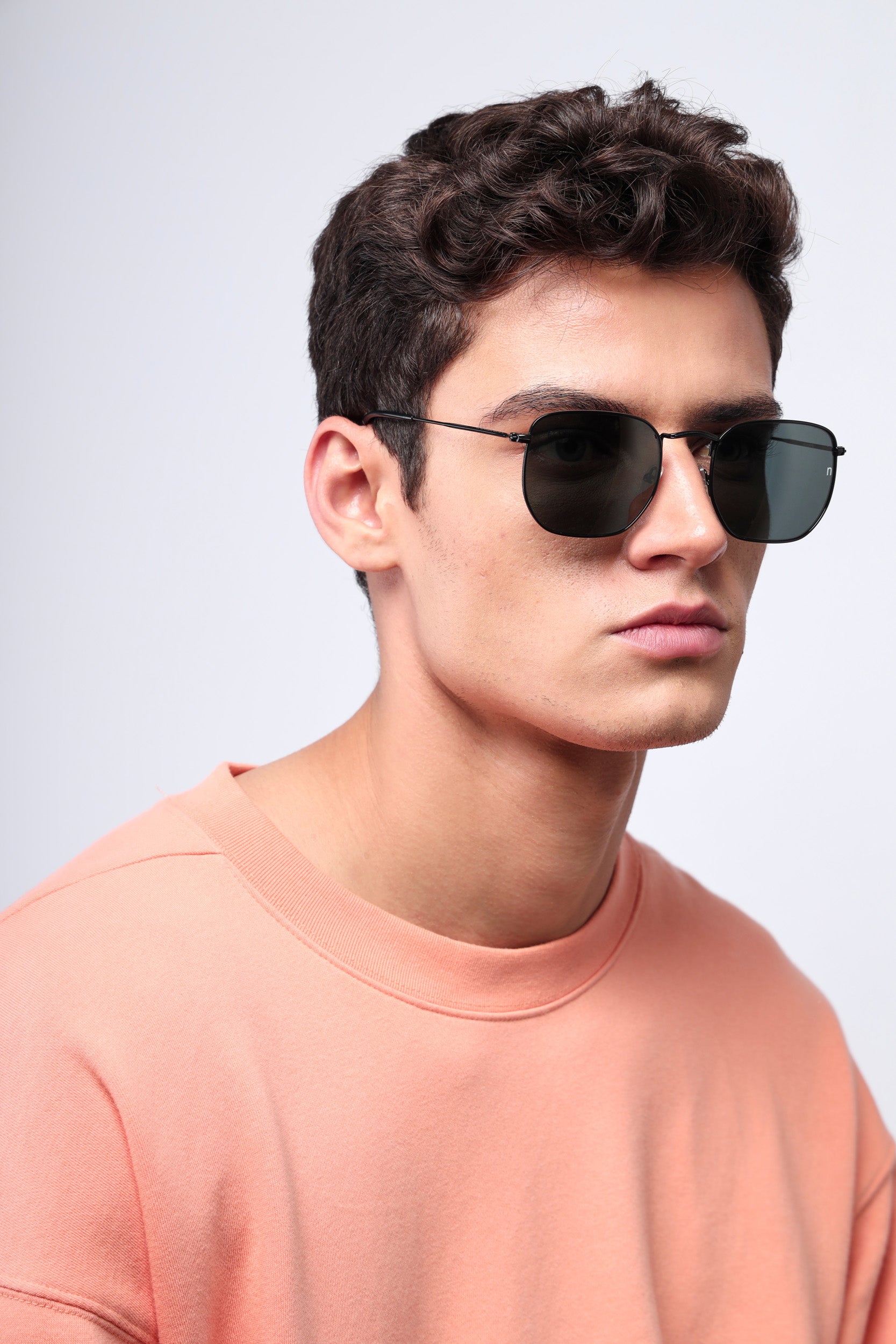Vortex Obsidian Black Sunglasses – Premium Tempered Glass Sunglasses | Noggah USA