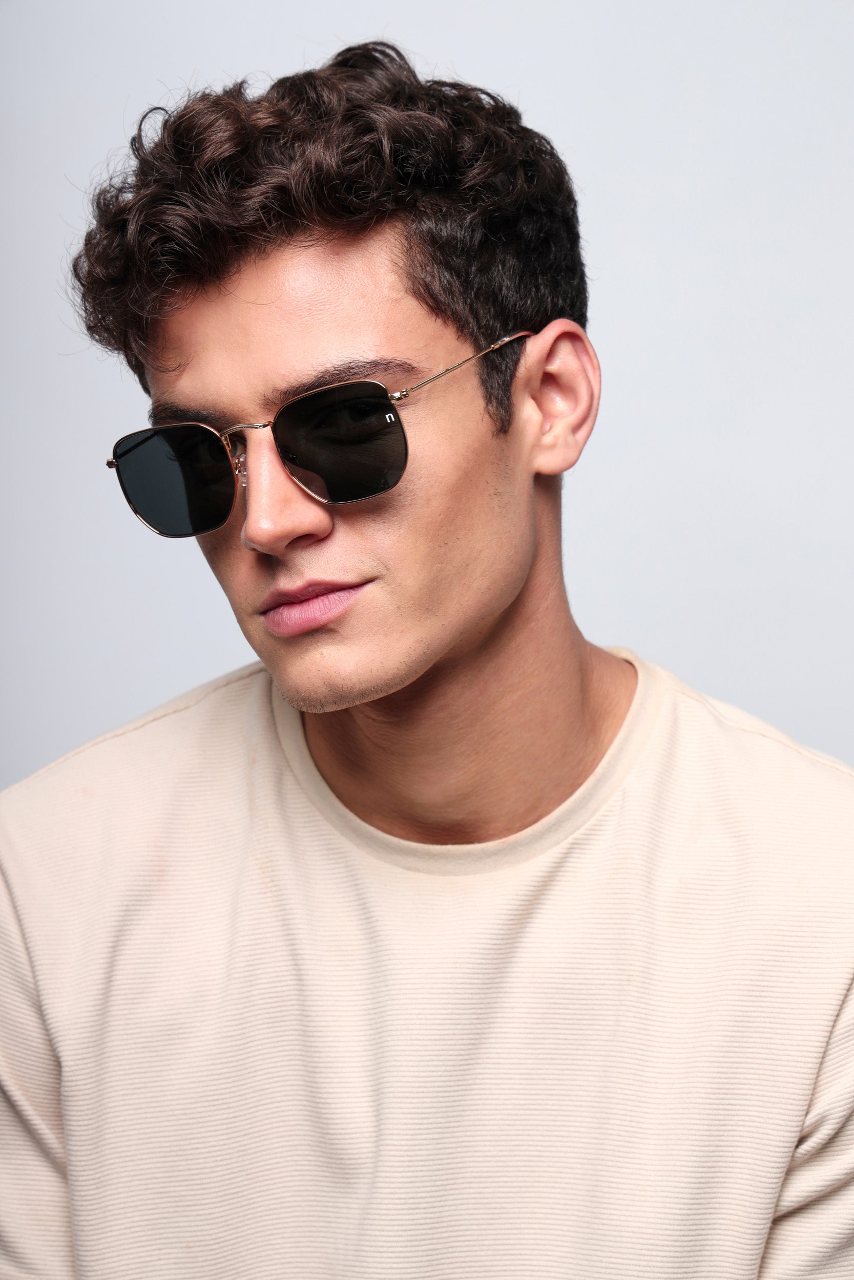 Vortex Golden Eclipse Sunglasses – Premium Tempered Glass Sunglasses | Noggah USA