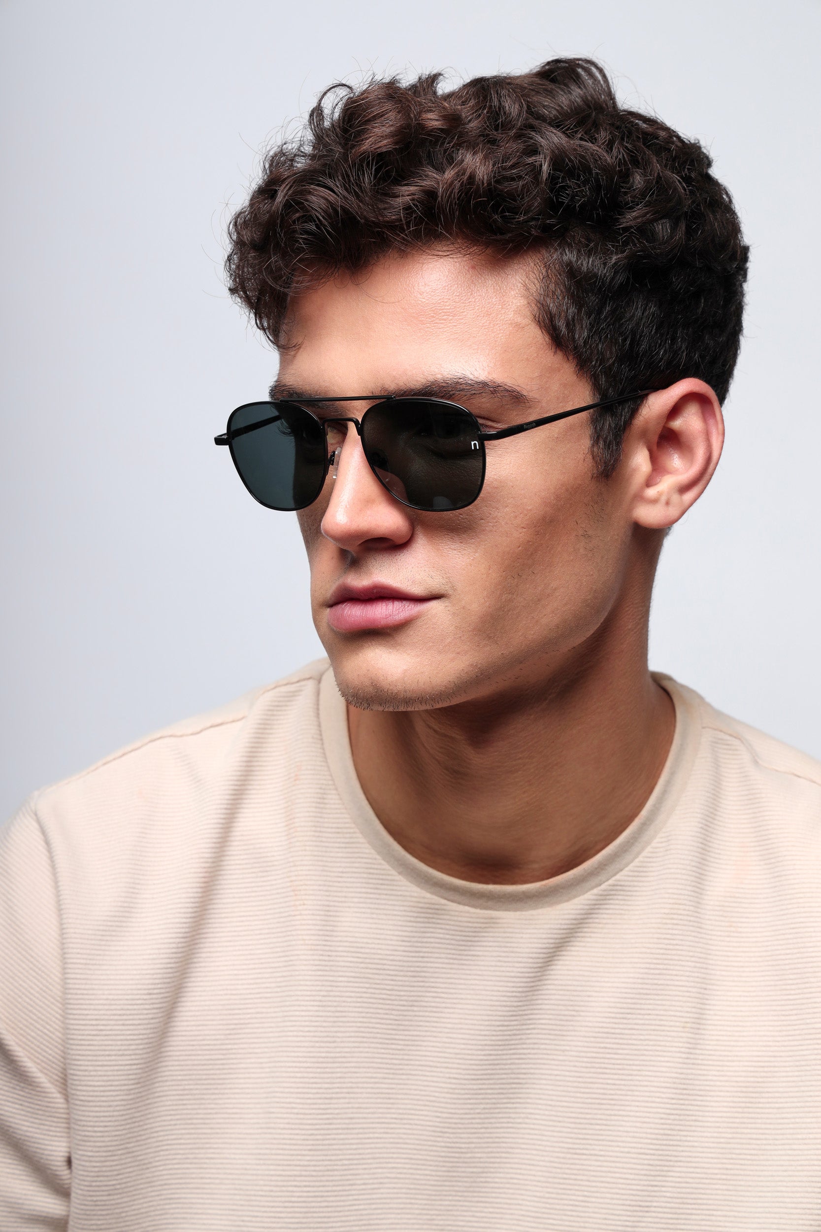Apex Obsidian Black Sunglasses – Premium Tempered Glass Sunglasses | Noggah USA