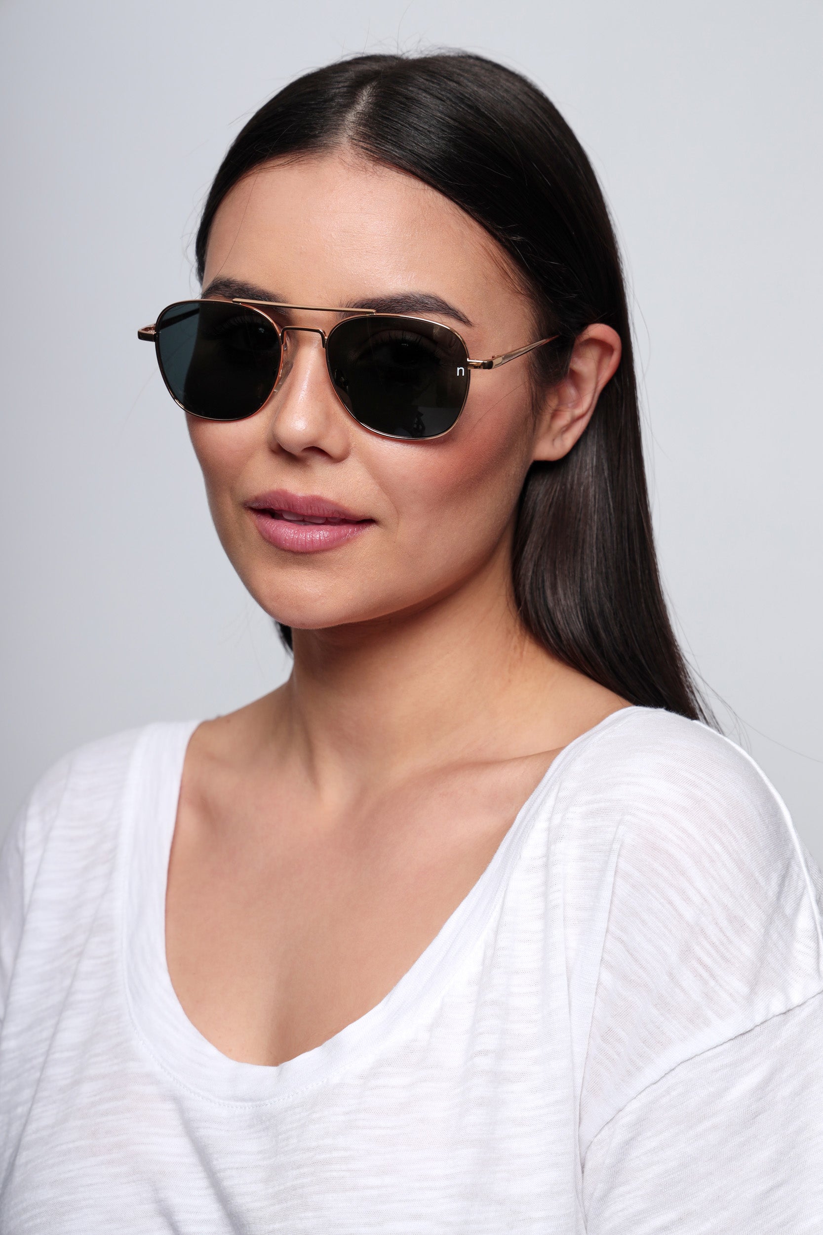 Apex Golden Eclipse Sunglasses – Premium Tempered Glass Sunglasses | Noggah USA