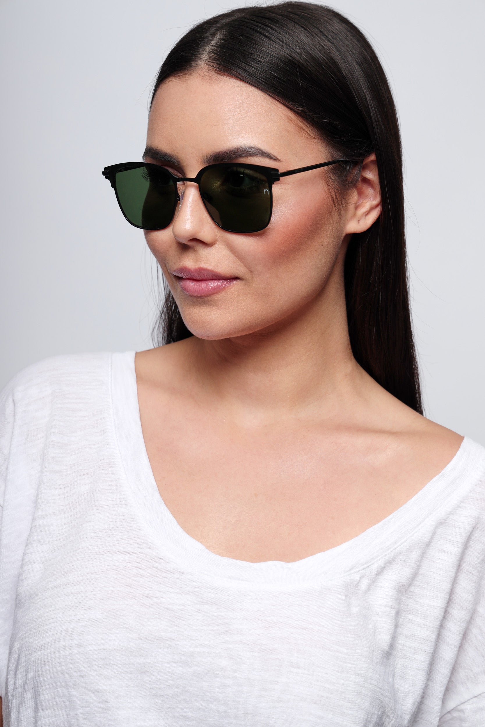 Stratos Onyx Green Sunglasses – Premium Tempered Glass Sunglasses | Noggah USA