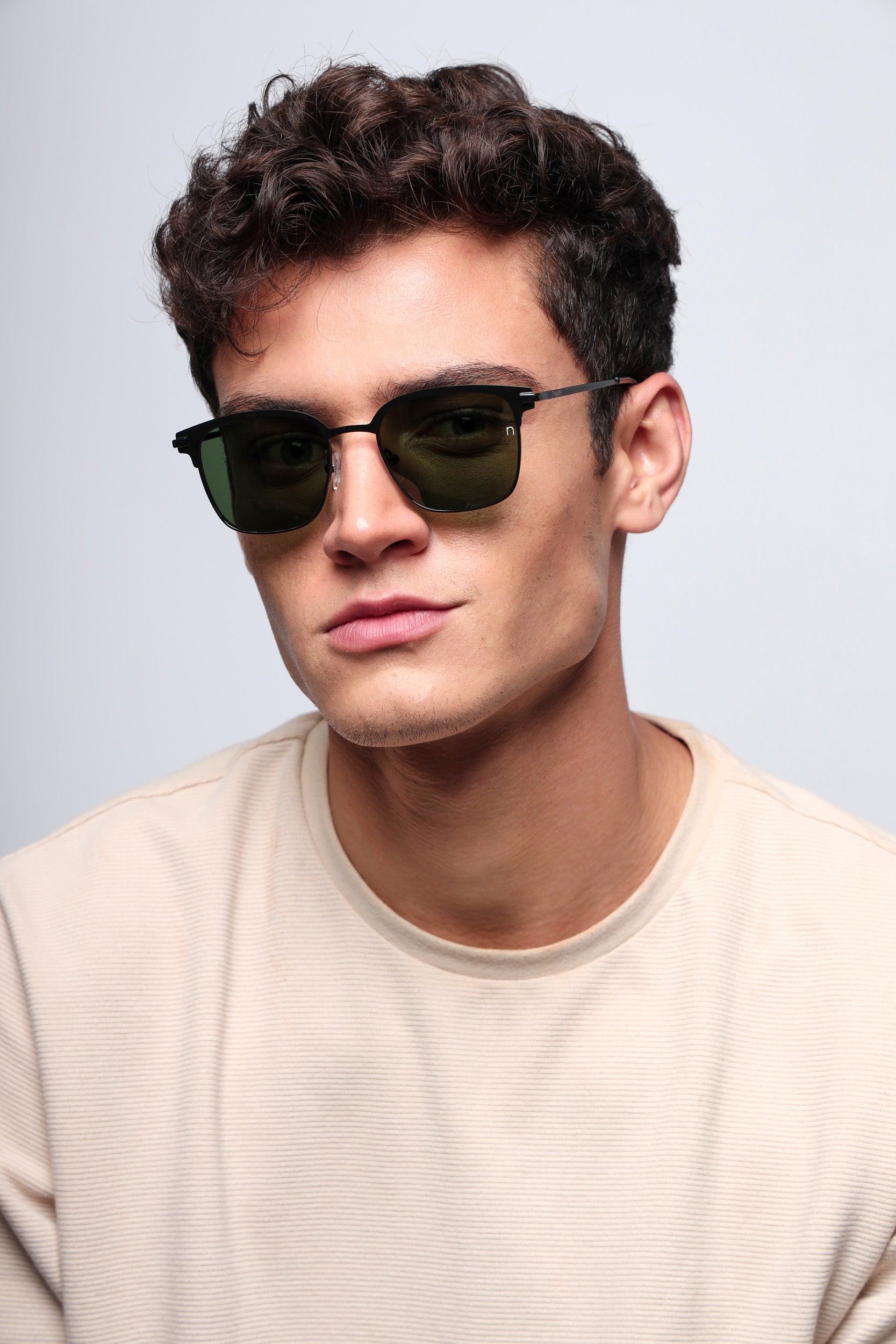 Stratos Onyx Green Sunglasses – Premium Tempered Glass Sunglasses | Noggah USA
