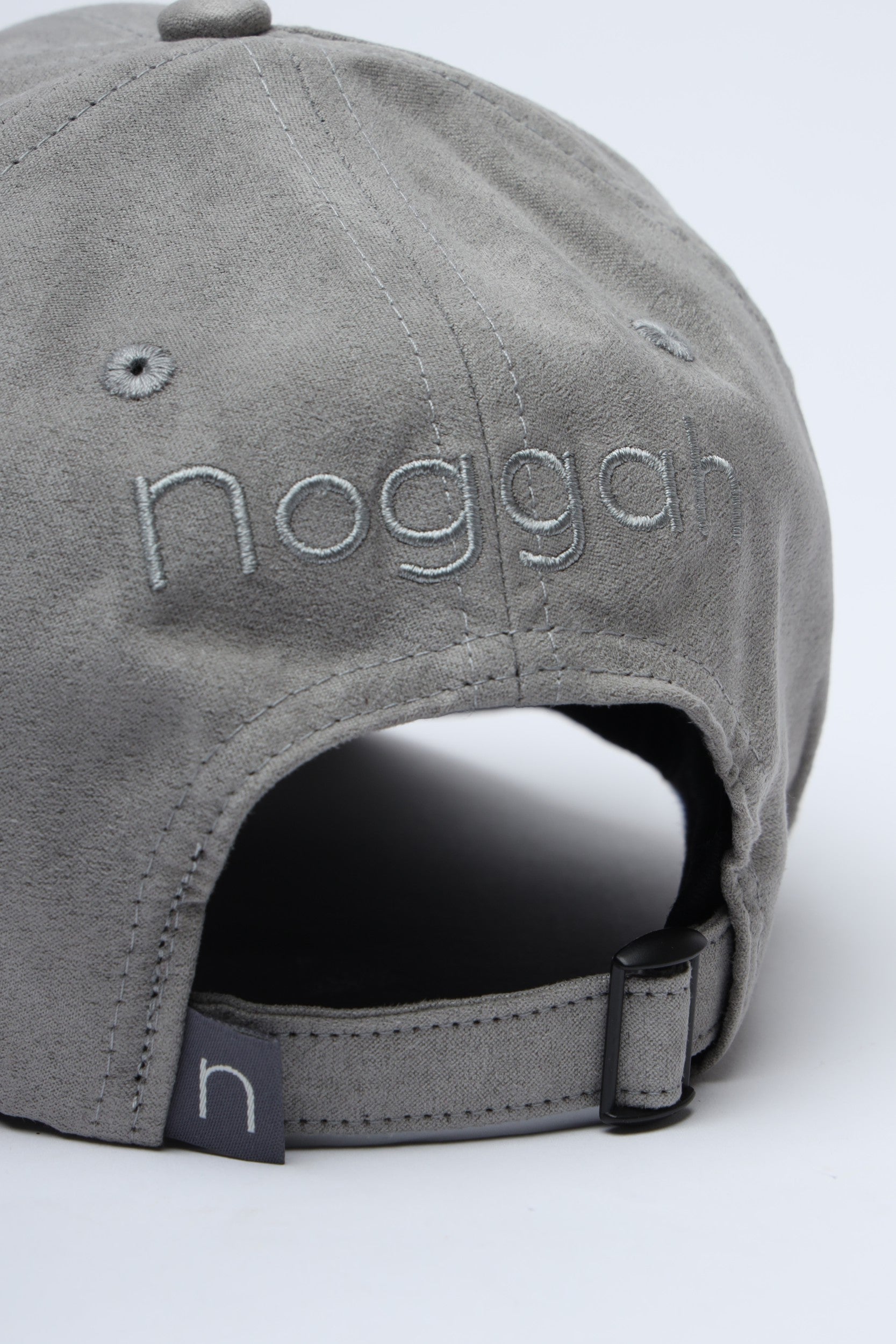 Jet Set Suede Baseball Cap – Light Grey by Noggah | Free With 2+