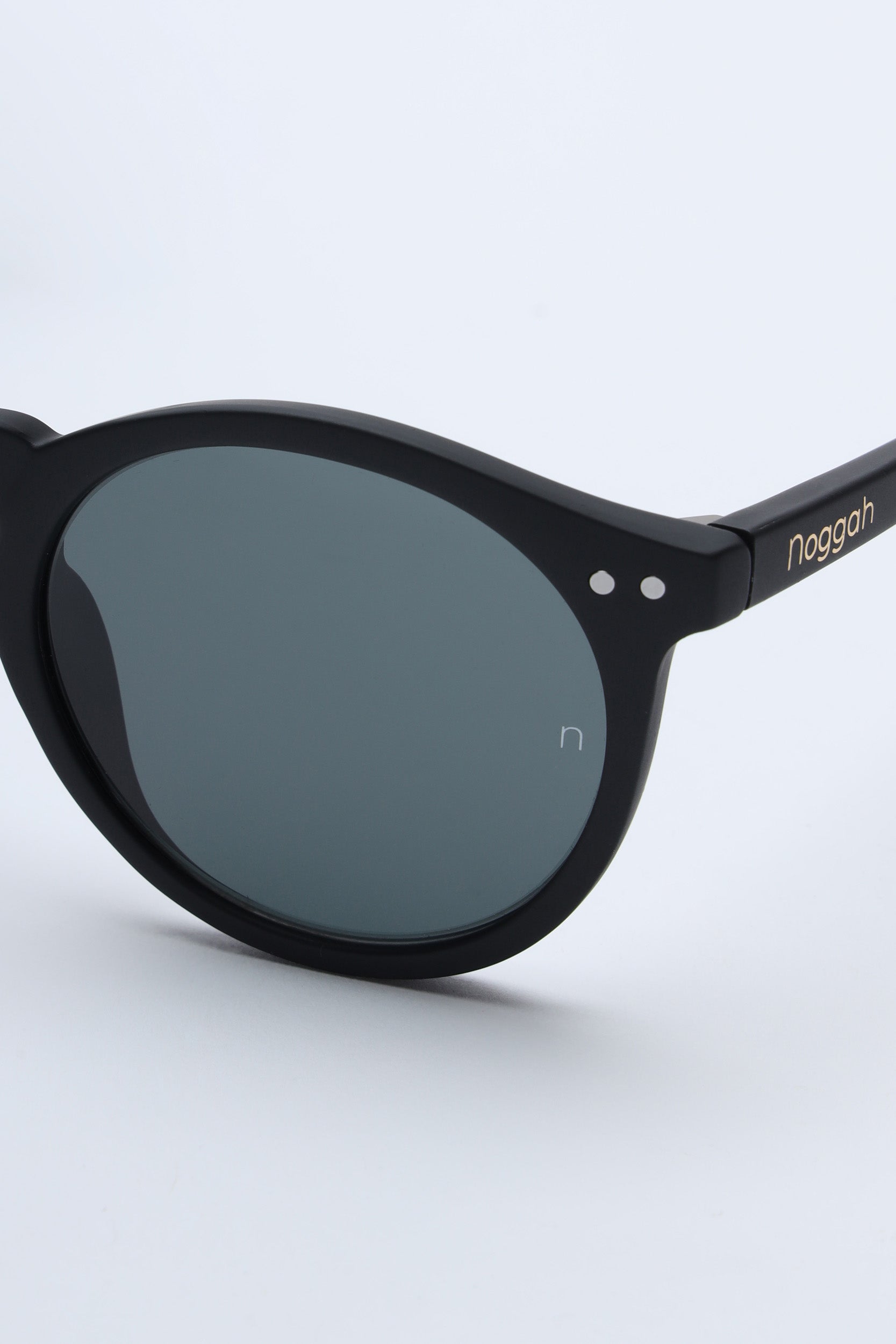NS1001BFBL PC Black Frame with Black Glass Lens Sunglasses
