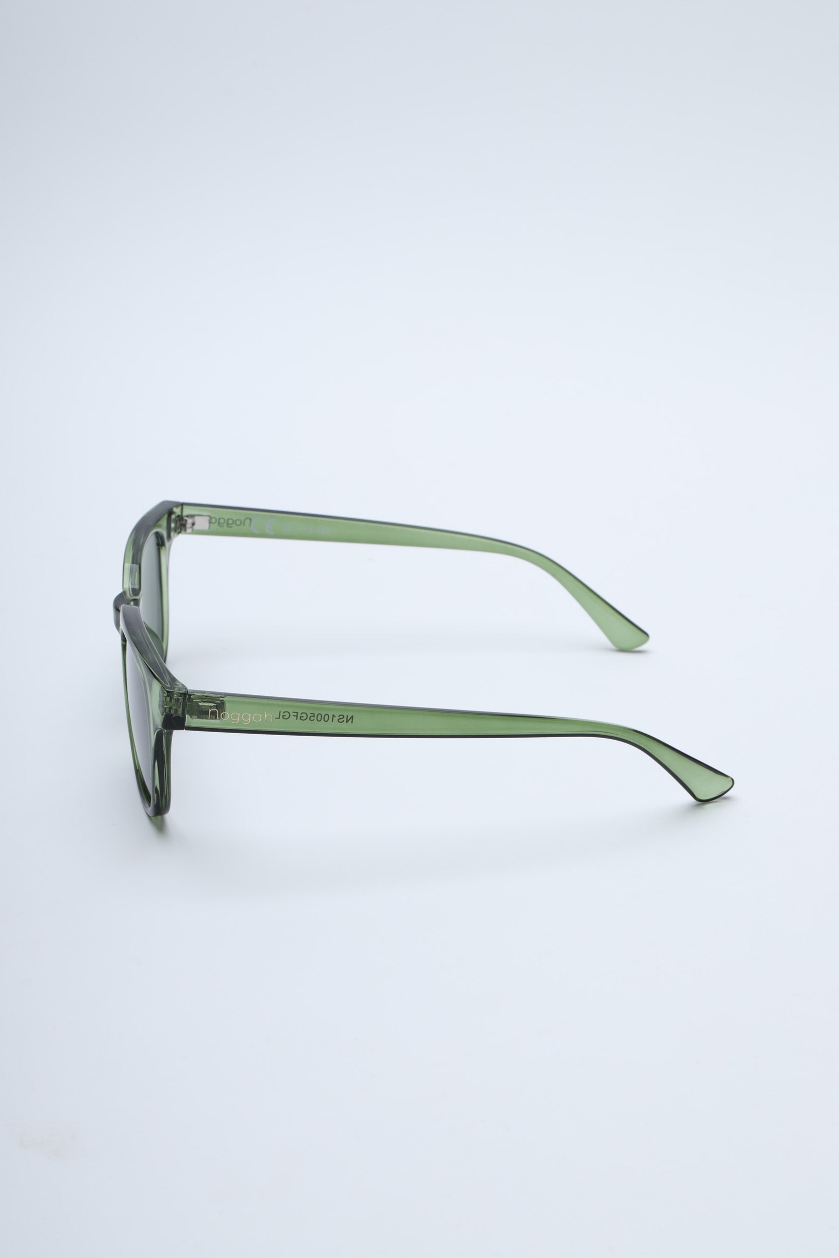NS1005GFGL PC Green Frame with Green Glass Lens Sunglasses