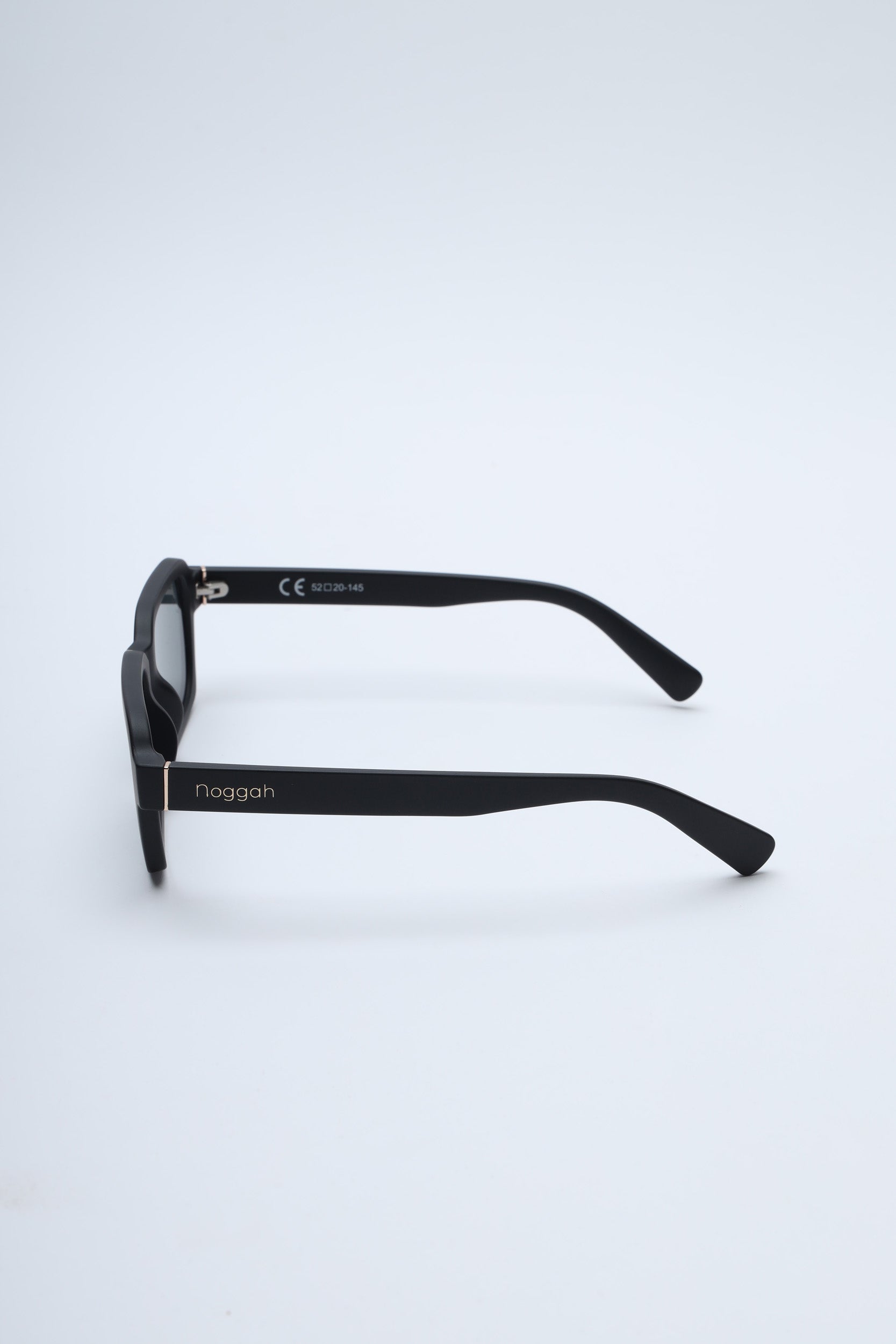 NS1005YFTGL PC Orange Frame with Green Glass Lens Sunglasses