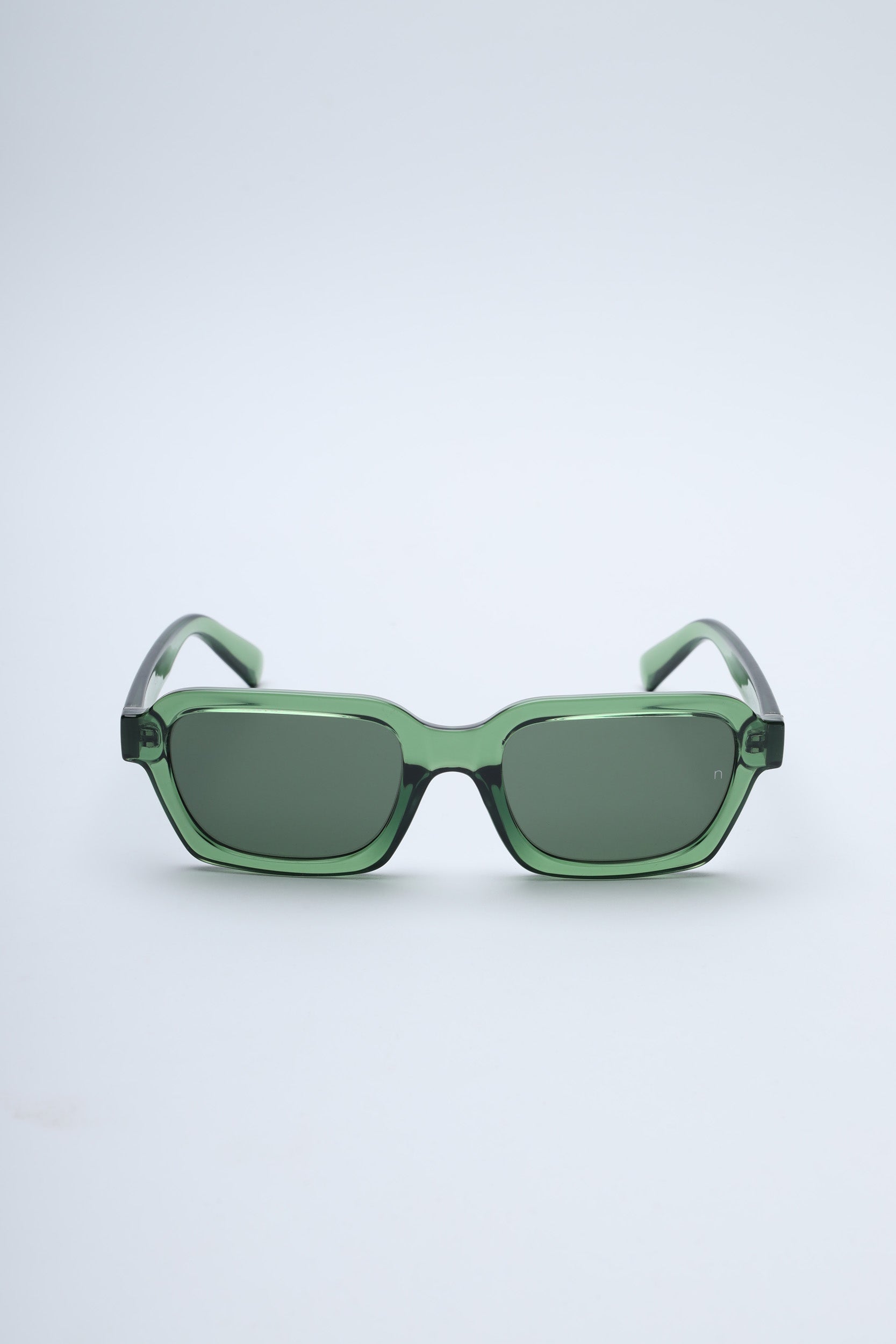 Randolph Aviator Sunglasses AF096, AF046, AF146 Gun, AGX Green lenses -  Flight Sunglasses