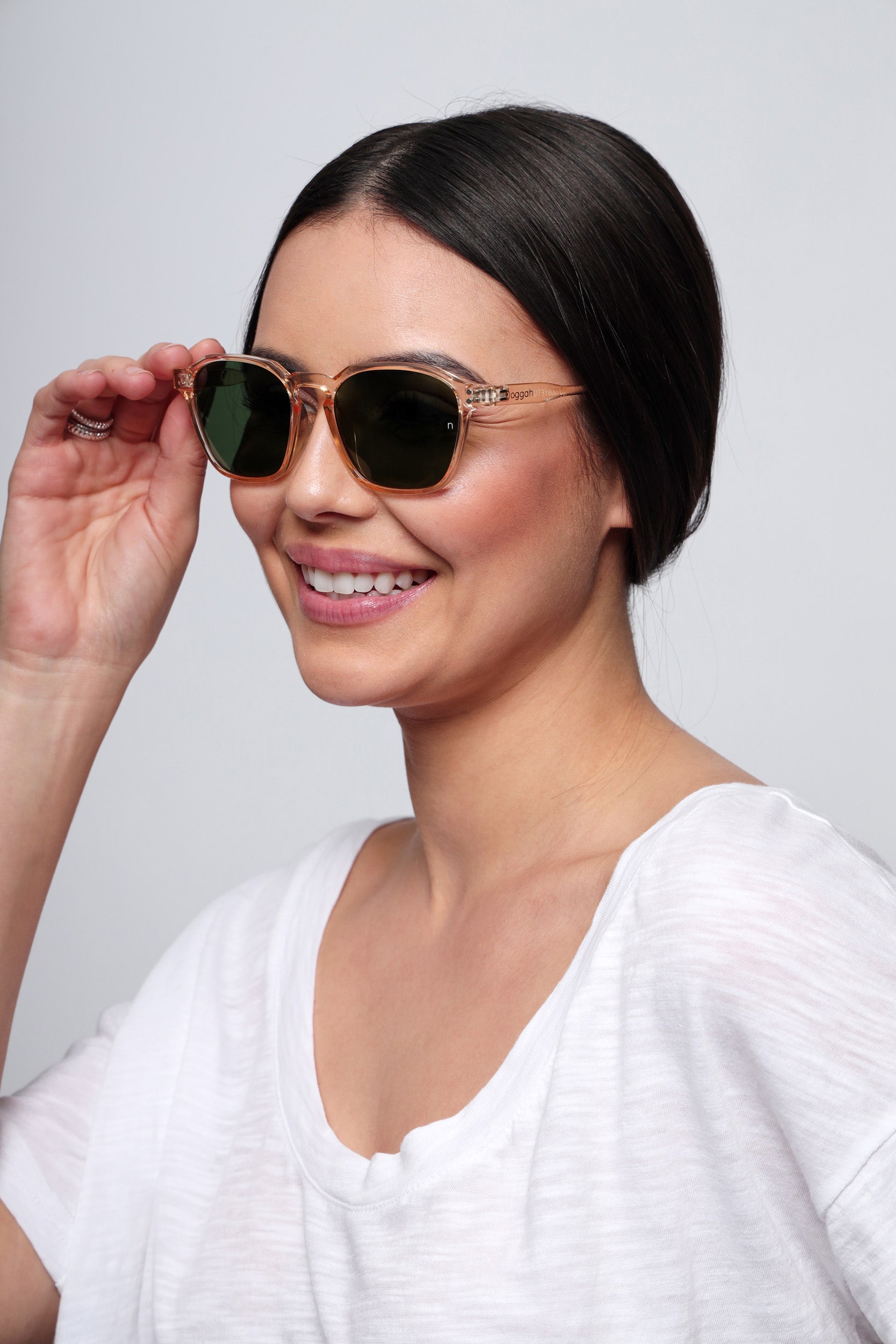 Orange frame cheap aviator sunglasses